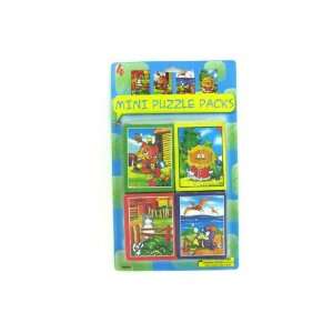  72 Packs of Pack of four mini puzzles 