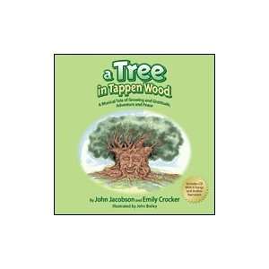  Music Express A Tree in Tappen Wood Hardcover Book w/CD 