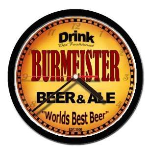  BURMEISTER beer and ale cerveza wall clock: Everything 