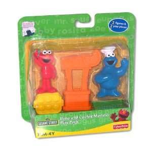    Sesame Street: Elmo & Cookie Monster Play Pack: Toys & Games