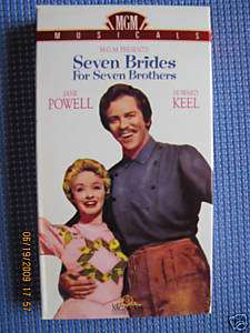 Seven Brides for Seven Brothers (VHS,1995 ) Howard Keel 027616009135 