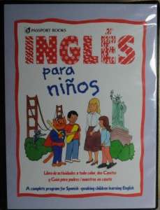 PASSPORT INGLES PARA NINOS PROGRAM FOR SPANISH CHILDREN 9780844207872 