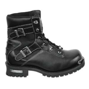 Milwaukee Motorcycle Clothing Company Mens Alloy Boots (Black, Size 13 