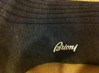 NWT BRIONI OVER THE CALF SOCKS, FINEST 100% COTTON ALL SIZES!  