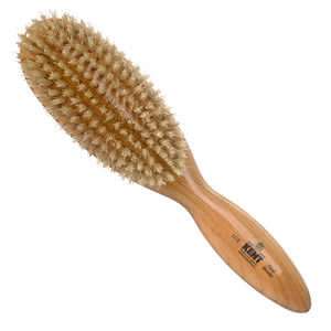 Kent LC4 Oval White Bristle Ladies Grooming Hair Brush 5011637061116 