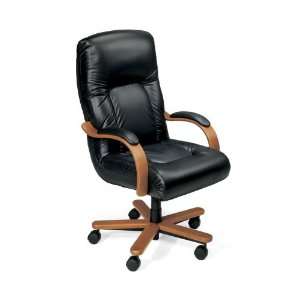  Leather High Back Executive Chair Hunter Leather/Classic 