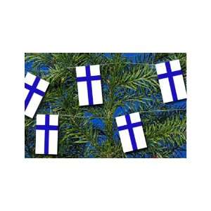  Flags of Finland on Strings: Patio, Lawn & Garden