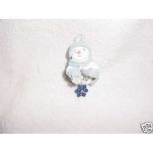  Coach House Snowman with Snowflakes Ornament Everything 