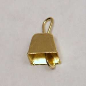  Gold Mini Cow Bells 9mm 12pcs Arts, Crafts & Sewing