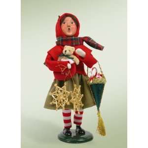  Byers Choice Carolers   Straw Ornament Family   Girl: Home 