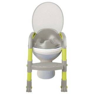 Juvenile Solutions Kiddyloo Toilet Seat Reducer (Grey/Green) by 