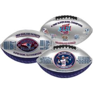  New England Patriots Super Bowl XLII Champions and 19 0 