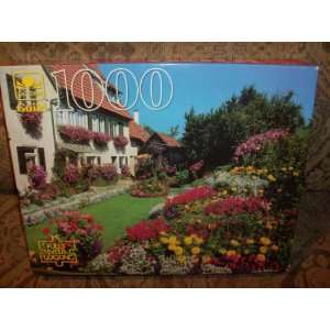  Flower Garden 1000 Piece Puzzle By Golden Toys & Games