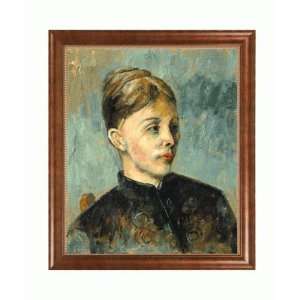 Art Reproduction Oil Painting   Cezanne Paintings Madame Cezanne with 