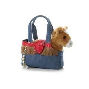   : Filly Brown Horse Fancy Pals Pet Carrier 8 by Aurora: Toys & Games