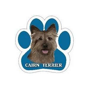  Cairn Terrier Paw Shaped Car Magnet 