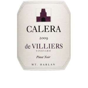  2009 Calera Pinot Noir Mt. Harlan de Villiers Vineyard 