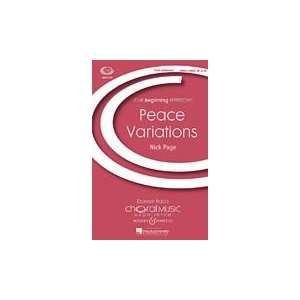  Peace Variations Treble Voices: Sports & Outdoors