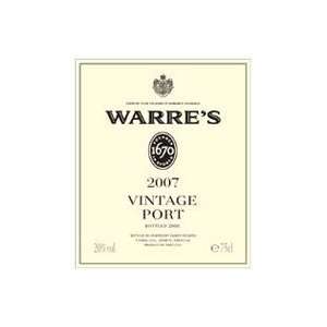    2007 Warre Porto Vintage 375 mL Half Bottle Grocery & Gourmet Food