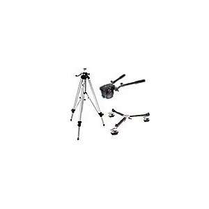   Universal Video Tripod w/ Fluid Head and Video Dolly: Camera & Photo