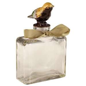  Jeweled Bird Decorative Glass Bottle: Home & Kitchen