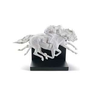  Lladro Porcelain Figurine Horse Race: Home & Kitchen