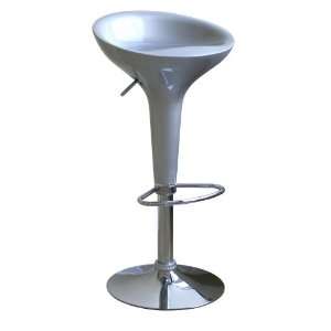  Ro Bar Stool in Silver Wholesale Interiors   A148: Home 