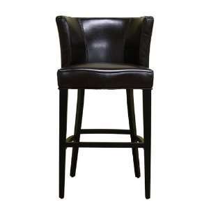  DarkBrown Bar Stool by Wholesale Interiors