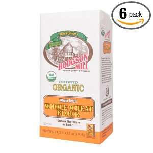 Hodgson Mill Organic Whole Wheat Graham Flour, 2 Pounds (Pack of 6 