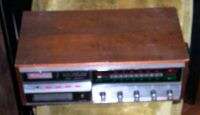 Electrophonic Receiver Model 200 AM FM 8 Track Player  