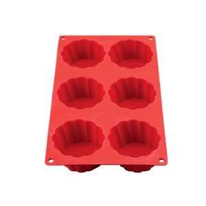  Lekue Silicone 6 Cup Cannelle Pan: Kitchen & Dining