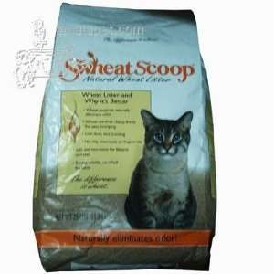  SWheat Scoop Natural Wheat Cat Litter 25 Lb.: Pet Supplies