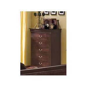   : Louis Philippe Chest with Faux Marble by Crown Mark: Home & Kitchen
