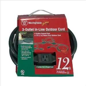  Orman Inc. 28417 3 Outlet In Line Outdoor Cord: Home 