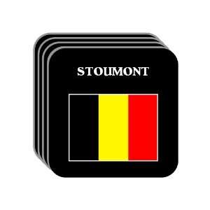  Belgium   STOUMONT Set of 4 Mini Mousepad Coasters 