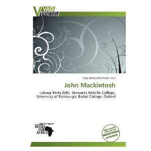   John Mackintosh (9786137896440): Ozzy Ronny Parthalan: Books