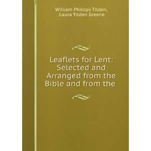  Leaflets for Lent: Selected and Arranged from the Bible 