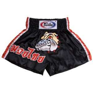  Fairtex Elite Dog Muay Thai Trunks: Sports & Outdoors