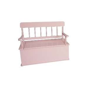    Simply Classic: Pink Bench Seat with Storage: Everything Else