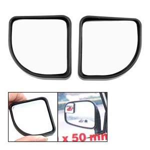  PCS Adjustable Wide Angle Car Blind Spot Mirror Black: Electronics