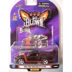   Blown Black 2005 Ford Mustang GT 1:64 Scale Die Cast Truck Car: Toys