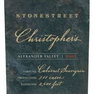  2007 Stonestreet Christophers Cabernet Sauvignon 750ml 