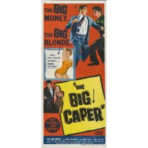  The Big Caper Poster Movie Australian 13 x 30 Inches 