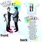 CAGE THE ELEPHANT BACK STABBERS TOUR WHT T SHIRT SMALL NEW