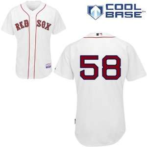  Jonathan Papelbon Boston Red Sox Authentic Home Cool Base 