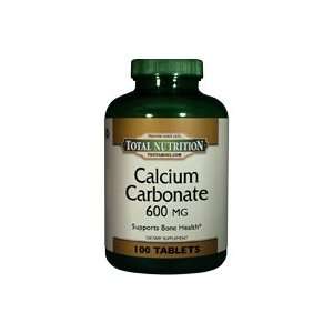  Calcium Carbonate 600 Mg   100 Tablets: Health & Personal 