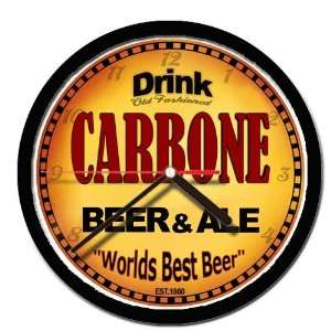  CARBONE beer and ale cerveza wall clock: Everything Else