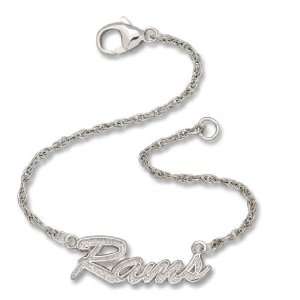  St Louis Rams Script Bracelet: Jewelry