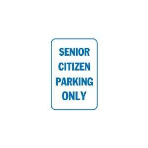    3x6 Vinyl Banner   Senior citizen parking only 