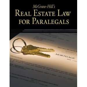   Real Estate Law for Paralegals [Paperback] Higher Education McGraw